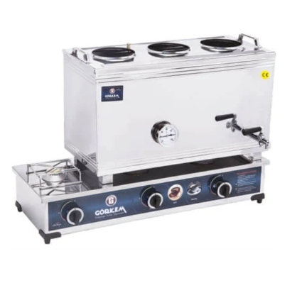 Görkem 60 Lık Kaynaklı Çay Kazanı Gaz ve Elektrikli 162GÖRKEM Görkem 60 Lık Kaynaklı Çay Kazanı Gaz ve Elektrikli 162Ekonomik Çay KazanlarıGörkem 60 Lık Kaynaklı Çay Kazanı Gaz ve Elektrikli 162