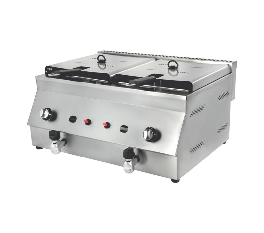 Görkem 8+8 Litre Elektrikli Fritöz 74x65x41 813,GÖRKEM Görkem 8+8 Litre Elektrikli Fritöz 74x65x41 813Elektrikli FritözlerGörkem 8+8 Litre Elektrikli Fritöz 74x65x41 813