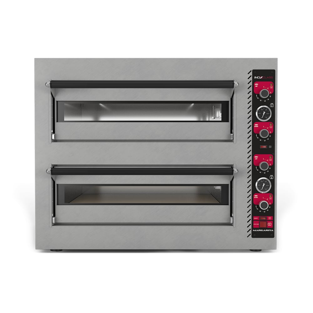 İnoxclass Çift Katlı Pizza Fırını Elektrikli 33 cm x 8 Pizza Kapasiteli Margarita C502EINOXCLASSİnoxclass Çift Katlı Pizza Fırını Elektrikli 33 cm x 8 Pizza Kapasiteli Margarita C502EPizza Fırınları İnoxclass Çift Katlı Pizza Fırını Elektrikli 33 cm x 8 Pizza Kapasiteli Margarita C502E