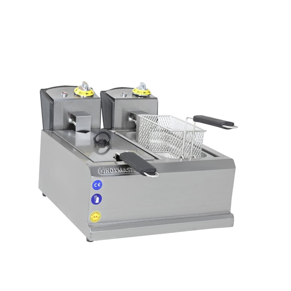 İnoxmaster Ekonomik Fritöz 3+3 Litre Elektrikli İMR-FE-3+3İNOXMASTERİnoxmaster Ekonomik Fritöz 3+3 Litre Elektrikli İMR-FE-3+3Elektrikli Fritözlerİnoxmaster Ekonomik Fritöz 3+3 Litre Elektrikli İMR-FE-3+3