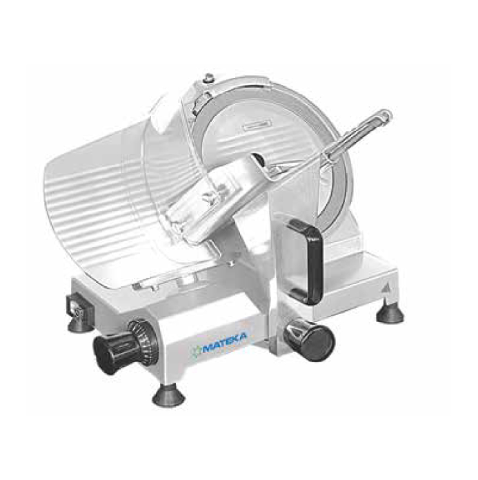 Mateka Gıda Dilimleme Makinesi 25 cm 230V HBS-250M