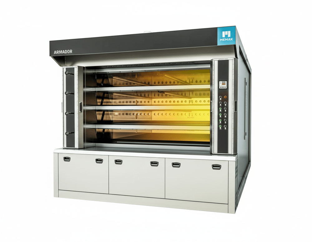 Memak Siklotermik Taş Tabanlı 3 Katlı Fırın ARMADOR-80MemakMemak Siklotermik Taş Tabanlı 3 Katlı Fırın ARMADOR-80Patisserie FırınlarMemak Siklotermik Taş Tabanlı 3 Katlı Fırın ARMADOR-80