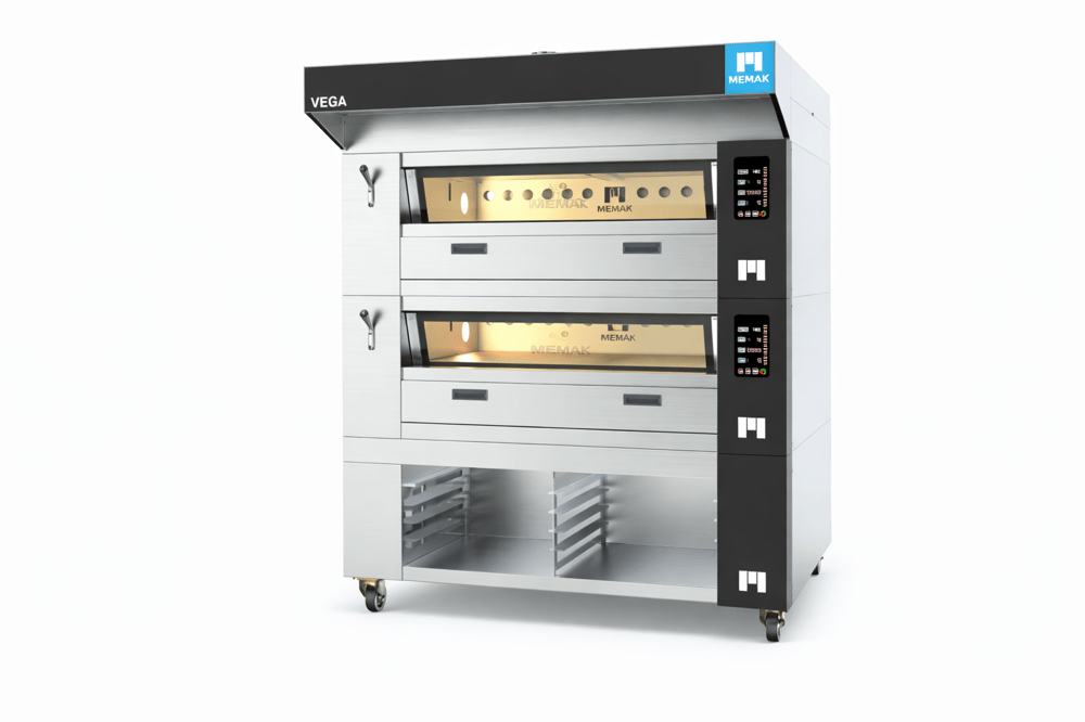 Memak Taş Tabanlı Çift Katlı Fermantasyon Davlumbazlı Doğalgazlı Fırın VEGA120-2-F-DMemakMemak Taş Tabanlı Çift Katlı Fermantasyon Davlumbazlı Doğalgazlı Fırın VEGA120-2-F-DBaklava FırınlarıMemak Taş Tabanlı Çift Katlı Fermantasyon Davlumbazlı Doğalgazlı Fırın VEGA120-2-F-D