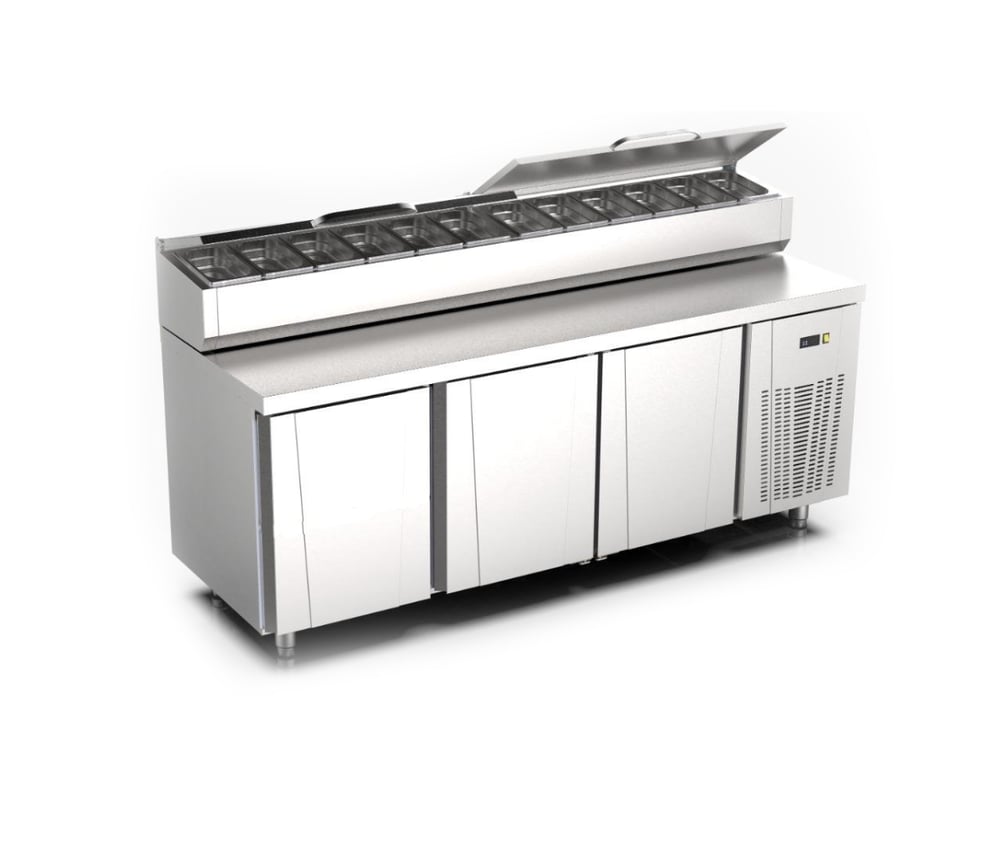 Ndustrio Tezgah Tip Make-up Buzdolabı 12 x Gn 1/4 Küvetli MUR-73NDUSTRİONdustrio Tezgah Tip Make-up Buzdolabı 12 x Gn 1/4 Küvetli MUR-73Pizza Hazırlık BuzdolaplarıNdustrio Tezgah Tip Make-up Buzdolabı 12 x Gn 1/4 Küvetli MUR-73