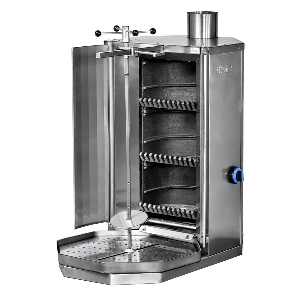 Pimak 3lü Kömürlü Döner OcağıPİMAK MAKİNAPimak 3 lü Kömürlü Döner OcağıKömürlü Döner OcaklarıPimak 3 lü Kömürlü Döner Ocağı