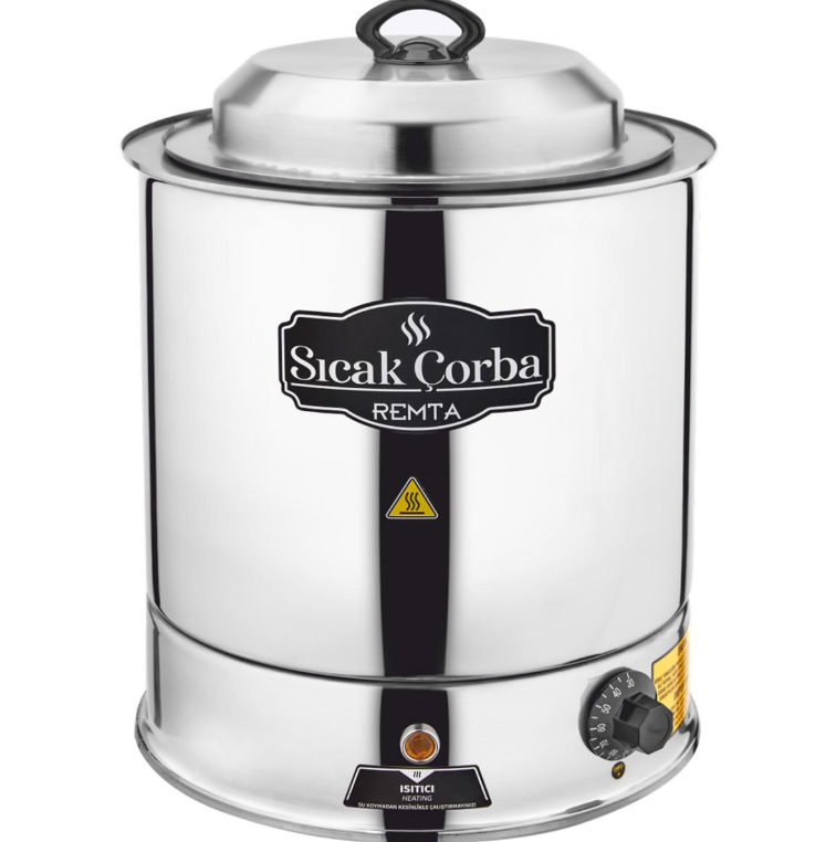Remta Çelik Model Midi 9 Litre Çorba Isıtıcı CB13REMTARemta Çelik Model Midi 9 Litre Çorba Isıtıcı CB13Çorba PotlarıRemta Çelik Model Midi 9 Litre Çorba Isıtıcı CB13
