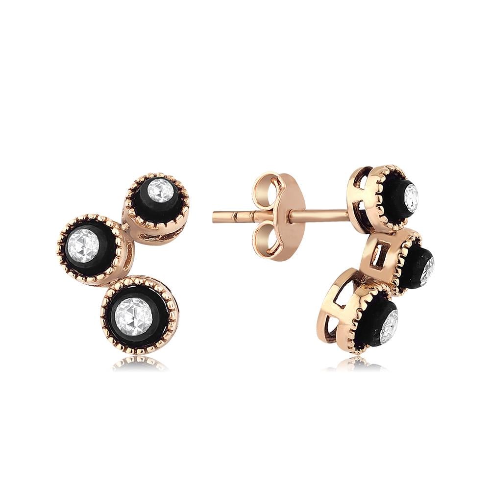 0.16 Karat Elmas Küpe
