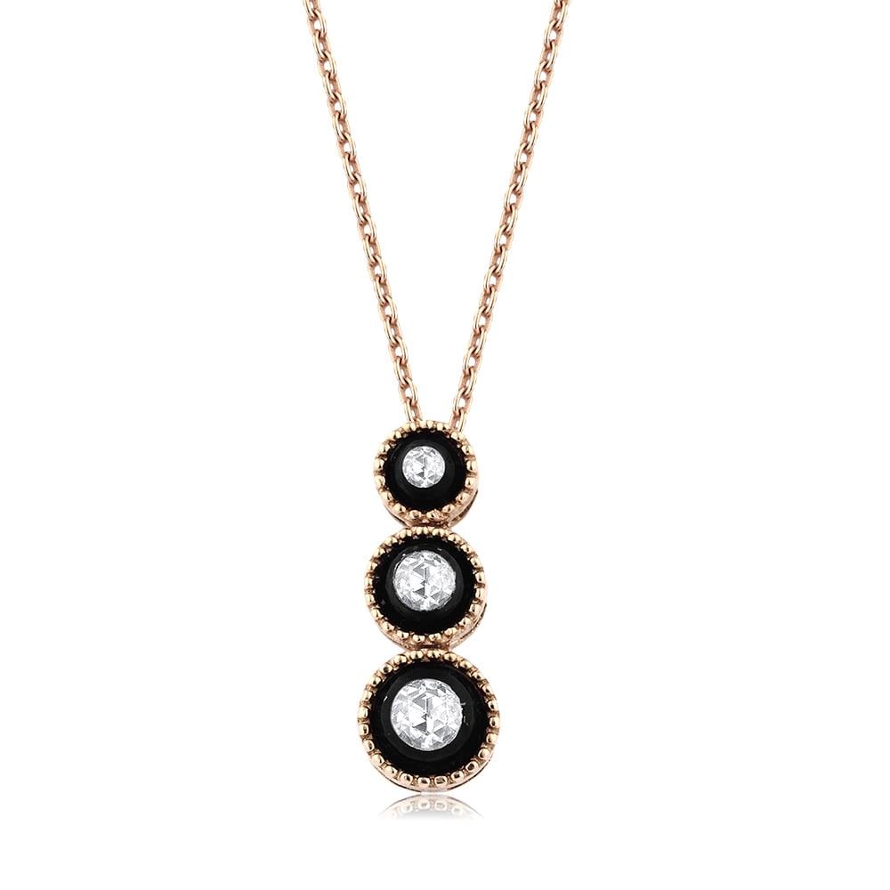 0.08 Karat Elmas Kolye