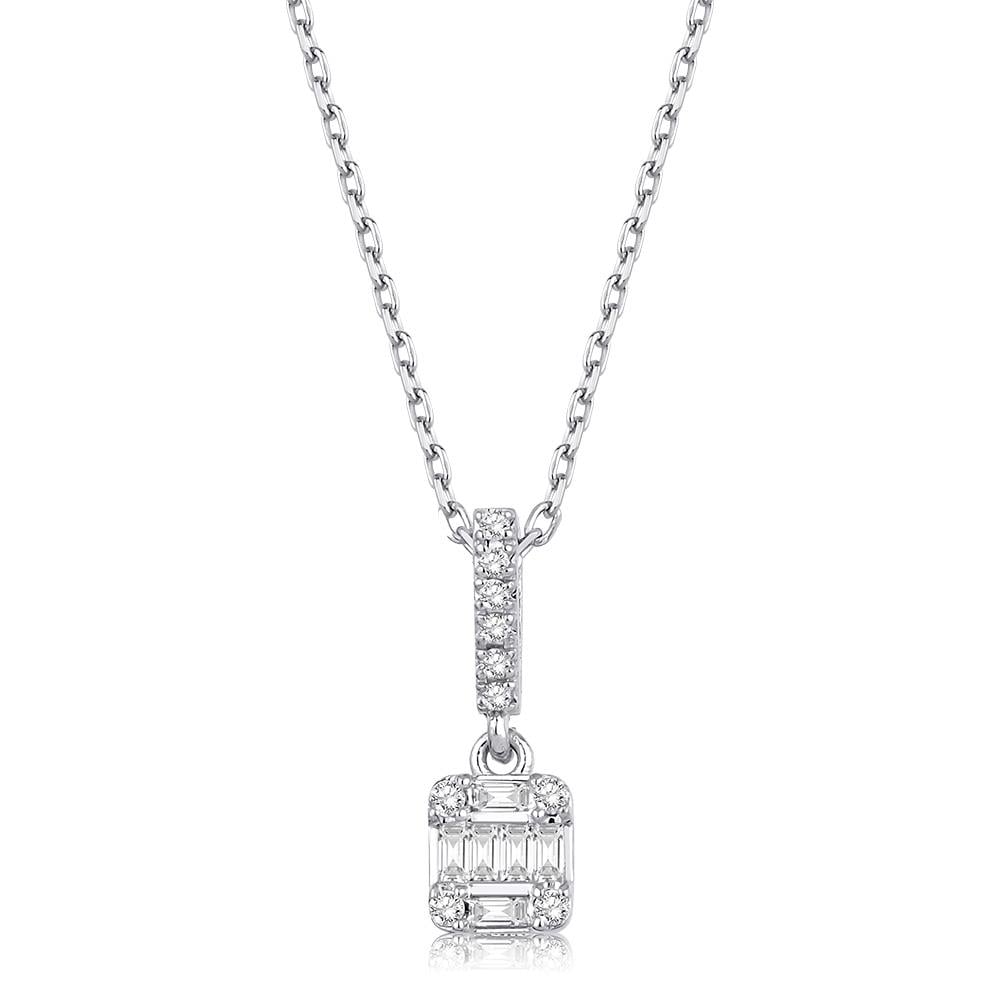 0.12 Ct Pırlanta Tasarım Kolye
