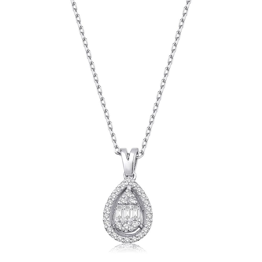 0.23  Ct Pırlanta Tasarım Kolye