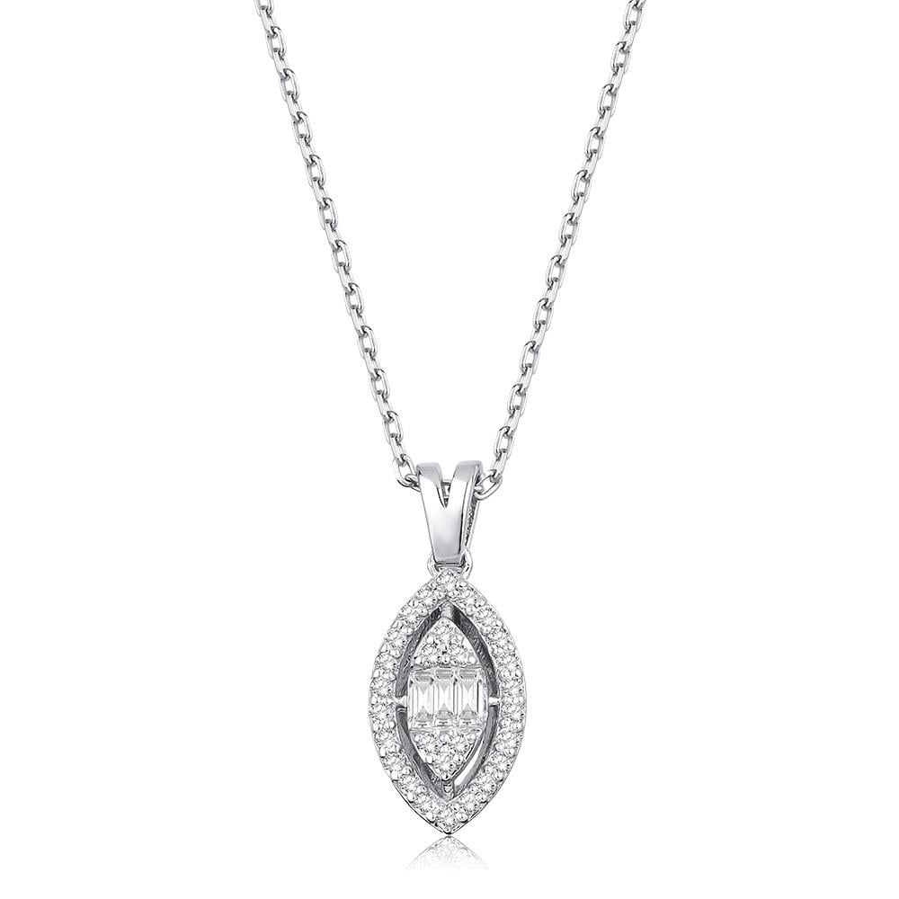 0.25  Ct Pırlanta Tasarım Kolye