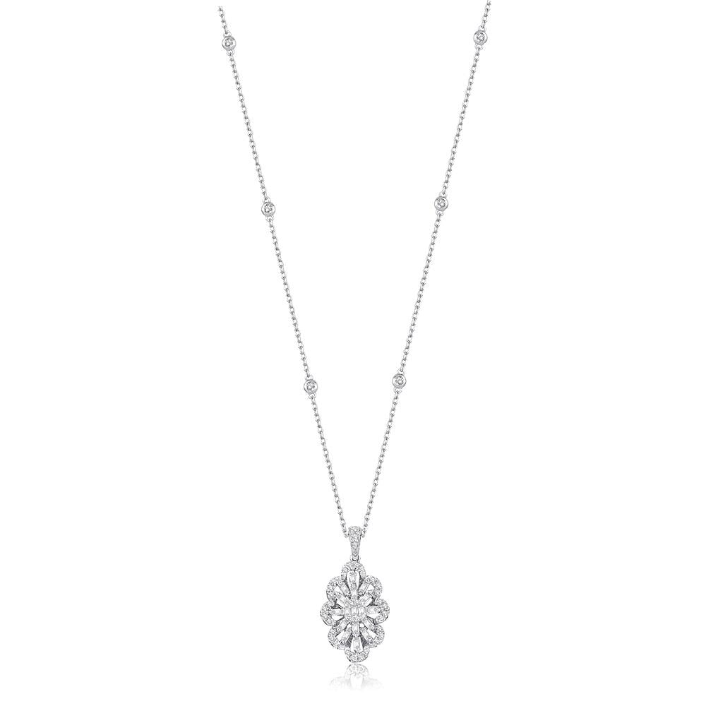 0.48  Ct Pırlanta Tasarım Kolye