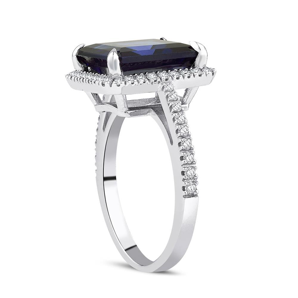 Pırlanta Safir 5.99 Karat Yüzük