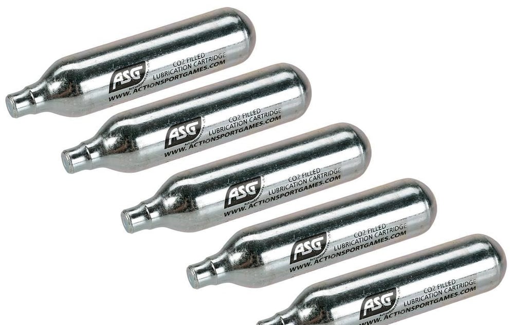 ASG Co2 AirSoft Hava Tüpü 5 Adet