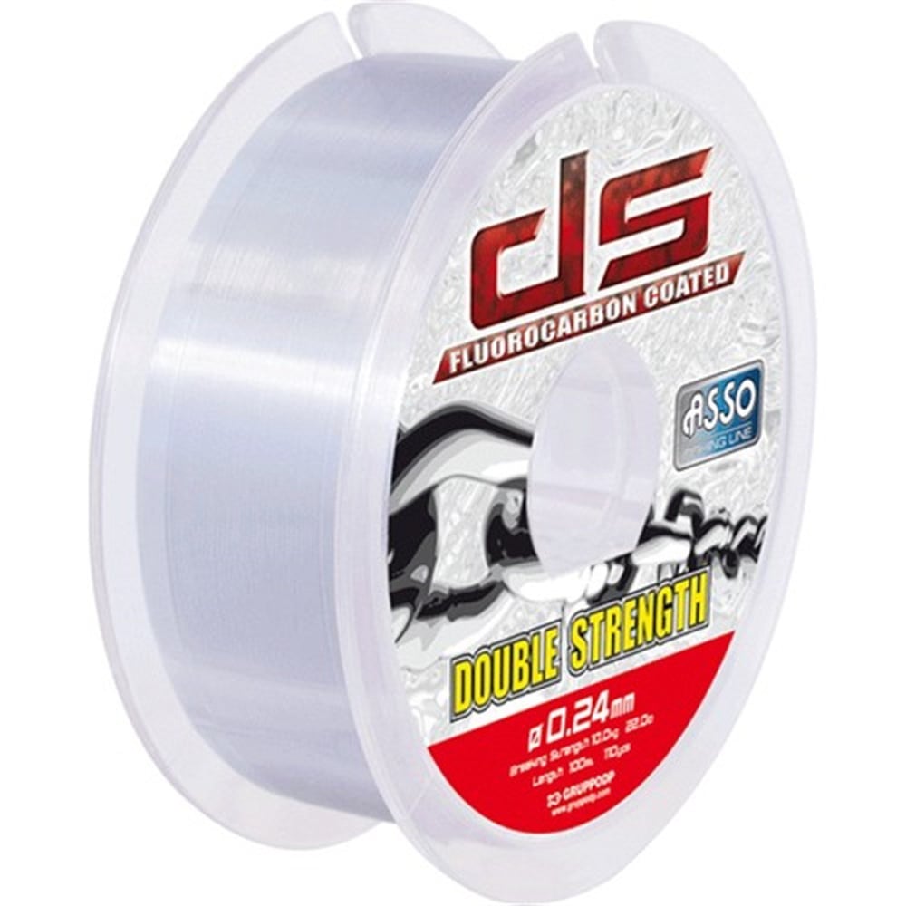 Asso Double Strenght Fluorocarbon 200mt Spin Lrf Kaplama Misina