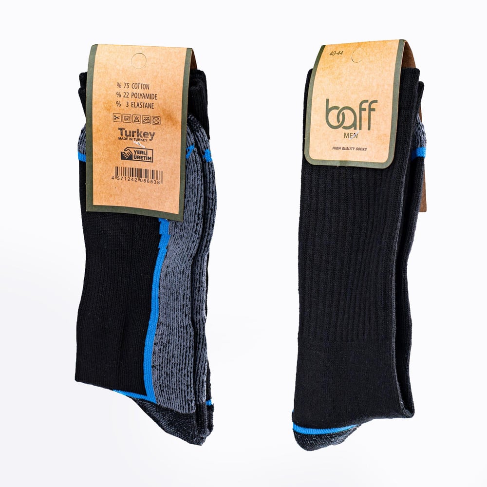 Avlivari Baff Termal Çorap 3 Adet 43-46 Numara