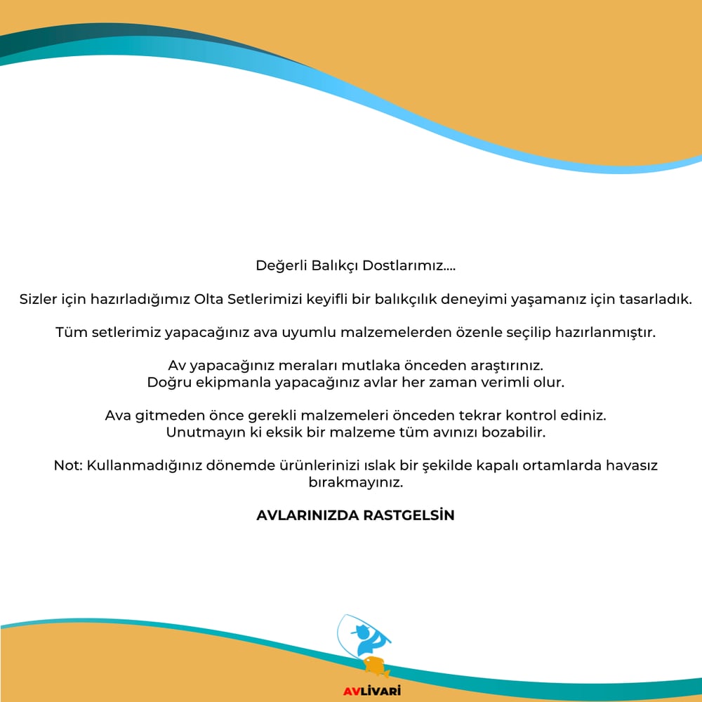 Avlivari Kube Ultimate 300 Cm 50-100 Gr Olta Kamışı - Avlivari Qunhai 5000 Olta Makinası Tam Takım Kıyı Hobi Olta Seti