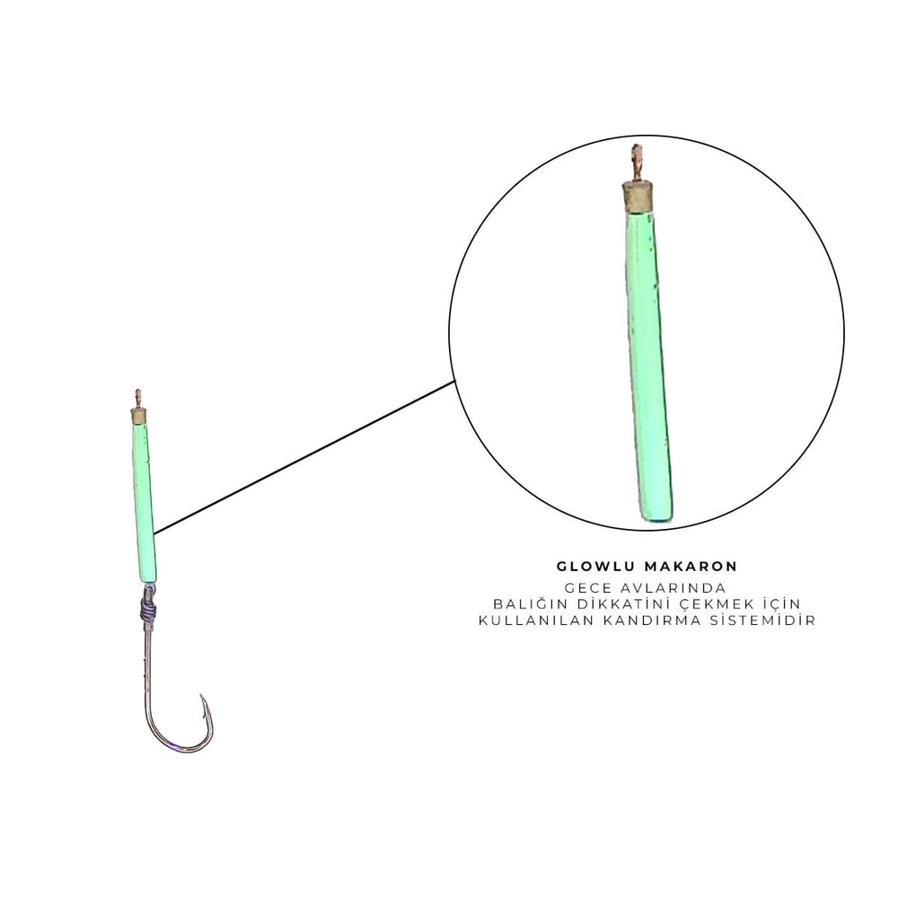 Avlivari Yaylı Şamandıralı Yüzey Çinekop-Sarıkanat-Lüfer Takımı 20 Gr