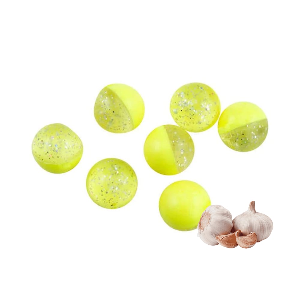 Berkley PowerBait Power Eggs Floating Magnum Balık Yemi / Clr Silver - Fl Yellow