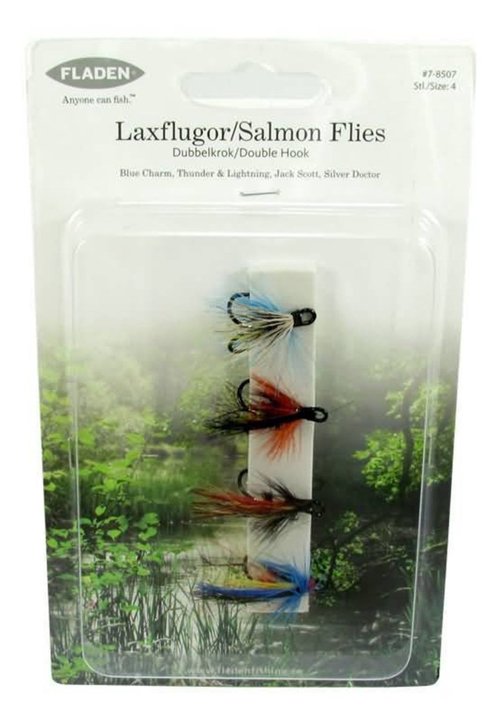 Fladen Laxflugor/Salmon Flies Fly Sinek Seti
