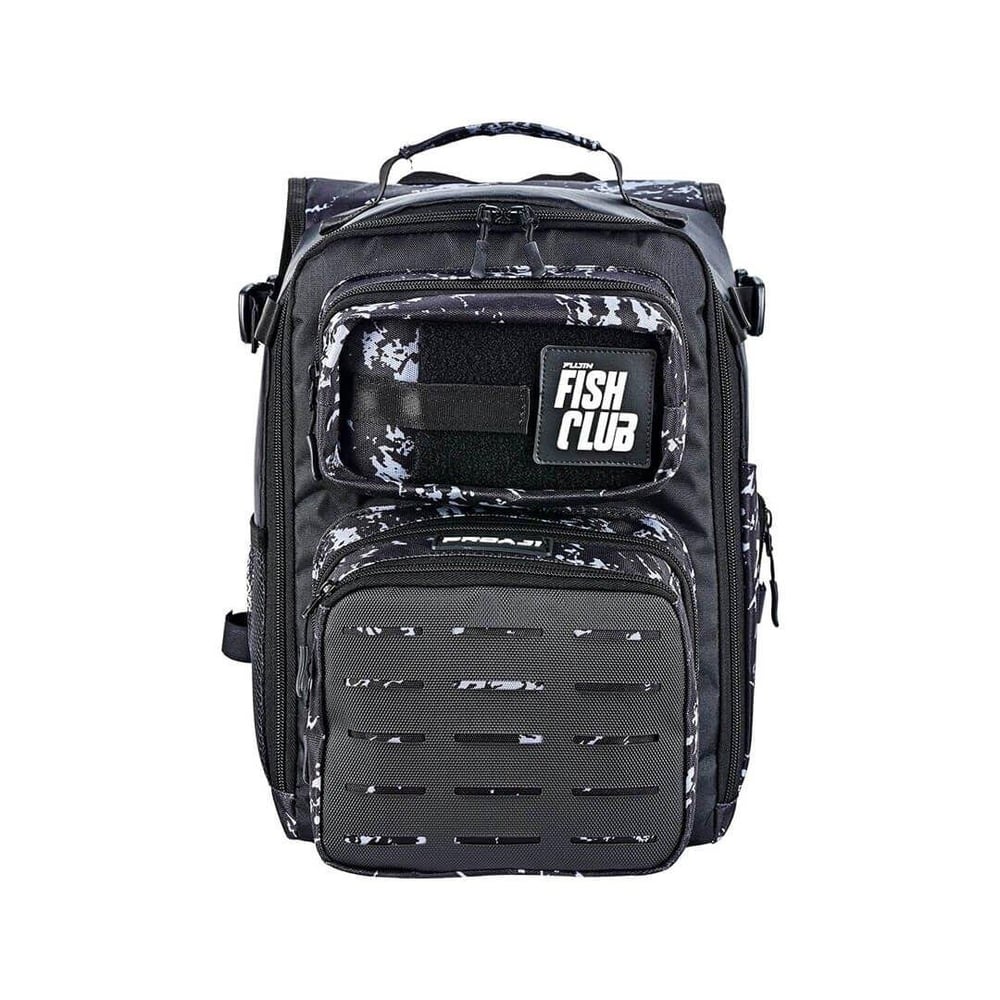 Fujin ProAji Back Pack Black Camo Balıkçı Sırt Çantası
