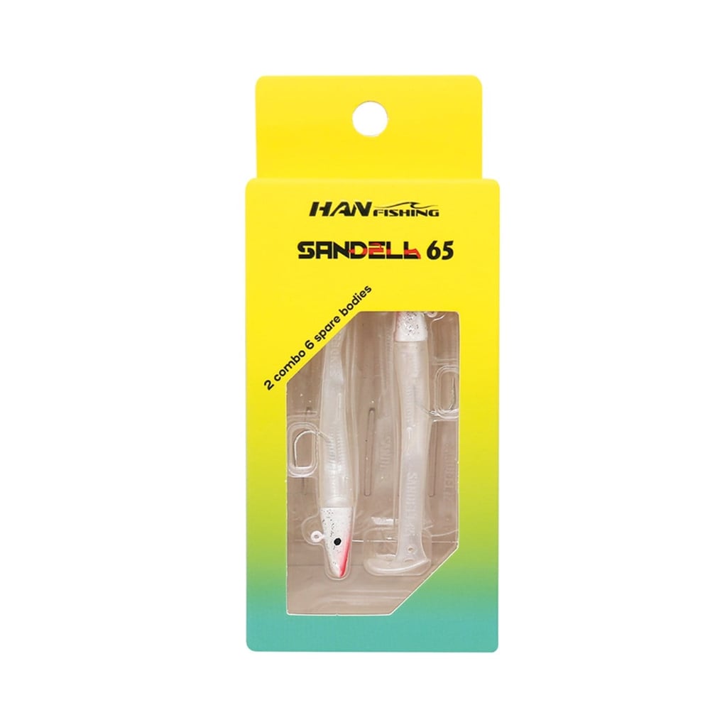 Hanfish Sandeel Silikon 65mm 3.2gr SL Silikon Yem