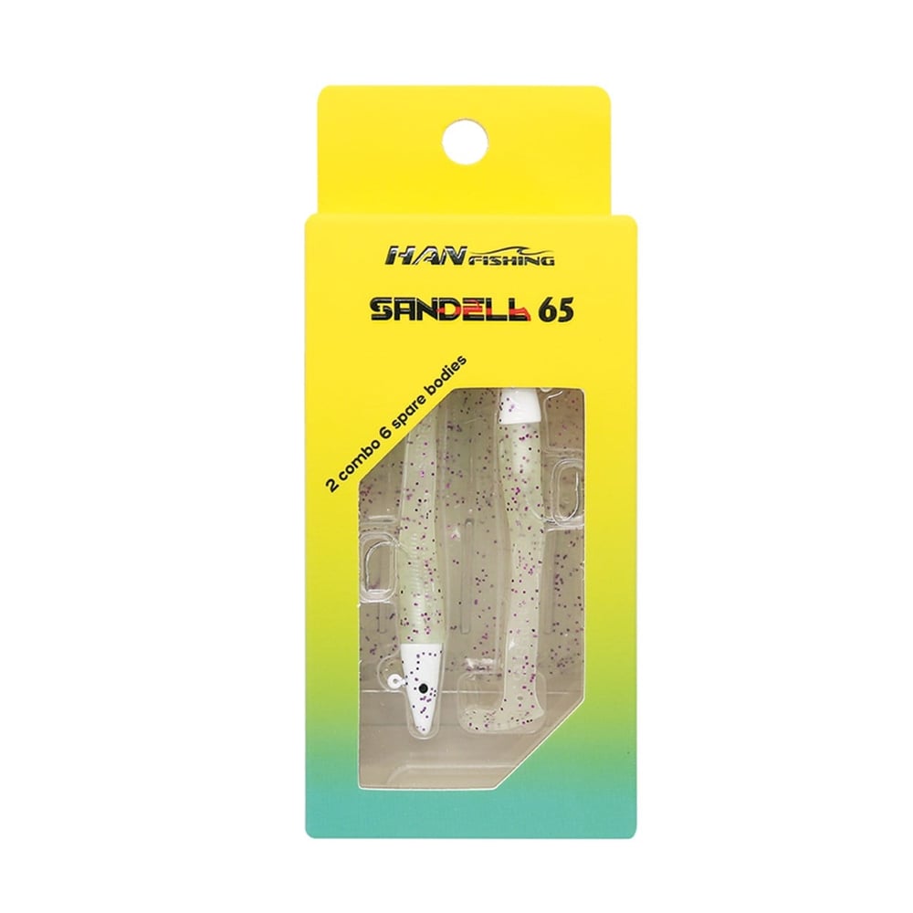 Hanfish Sandeel Silikon 65mm 3.2gr SL Silikon Yem