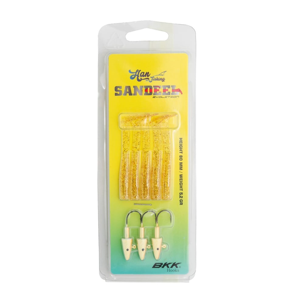 Hanfish Sandeel Silikon Yem 80 mm 5.2gr