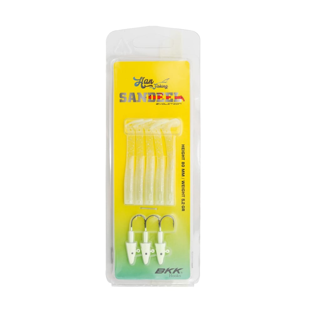 Hanfish Sandeel Silikon Yem 80 mm 5.2gr