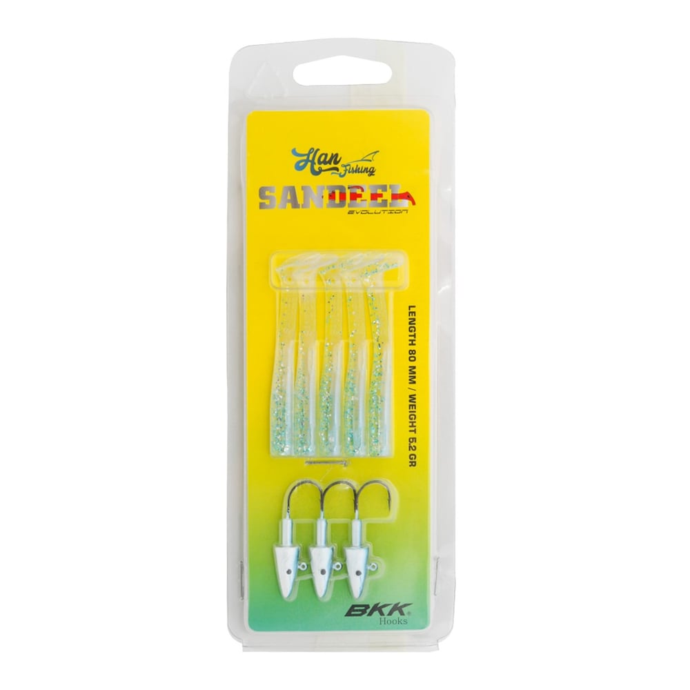 Hanfish Sandeel Silikon Yem 80 mm 5.2gr