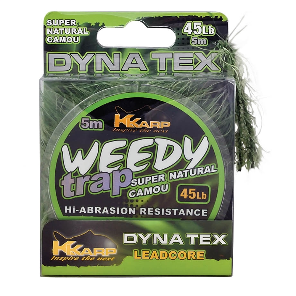 K-Karp Weedy Trap Leadcore Serisi 5m Öncü Misina 45 Lb