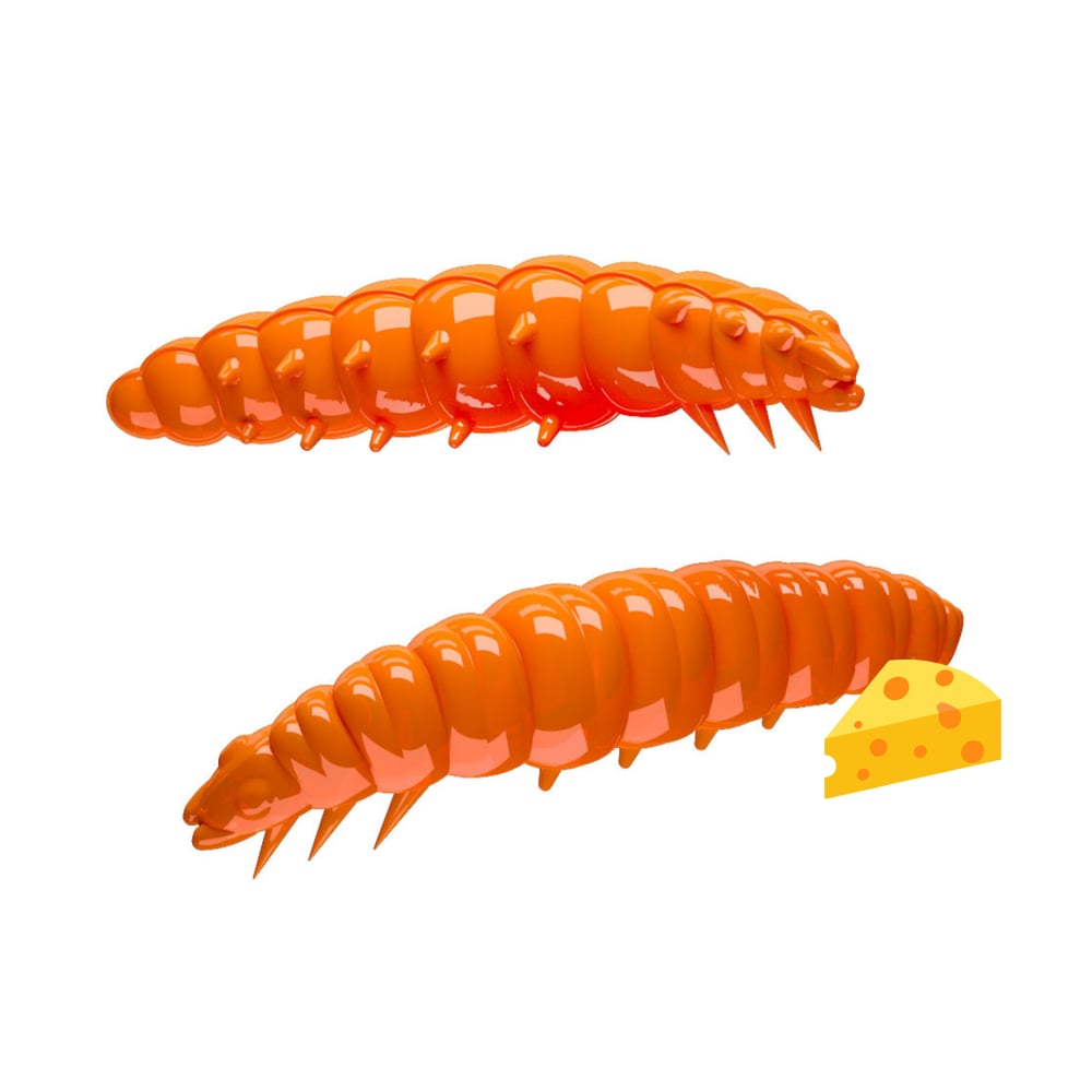 LİBRA LARVA 35MM CHEESE PEYNİR AROMALI SİLİKON YEM
