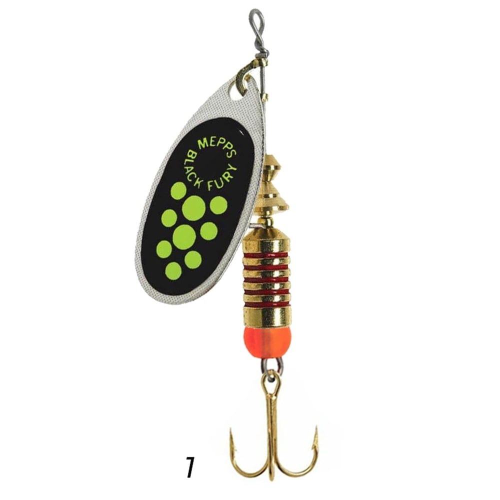 Mepps Black Fury Olta Kaşığı Gümüş Renk No: 3  ( 7 Gr ) 