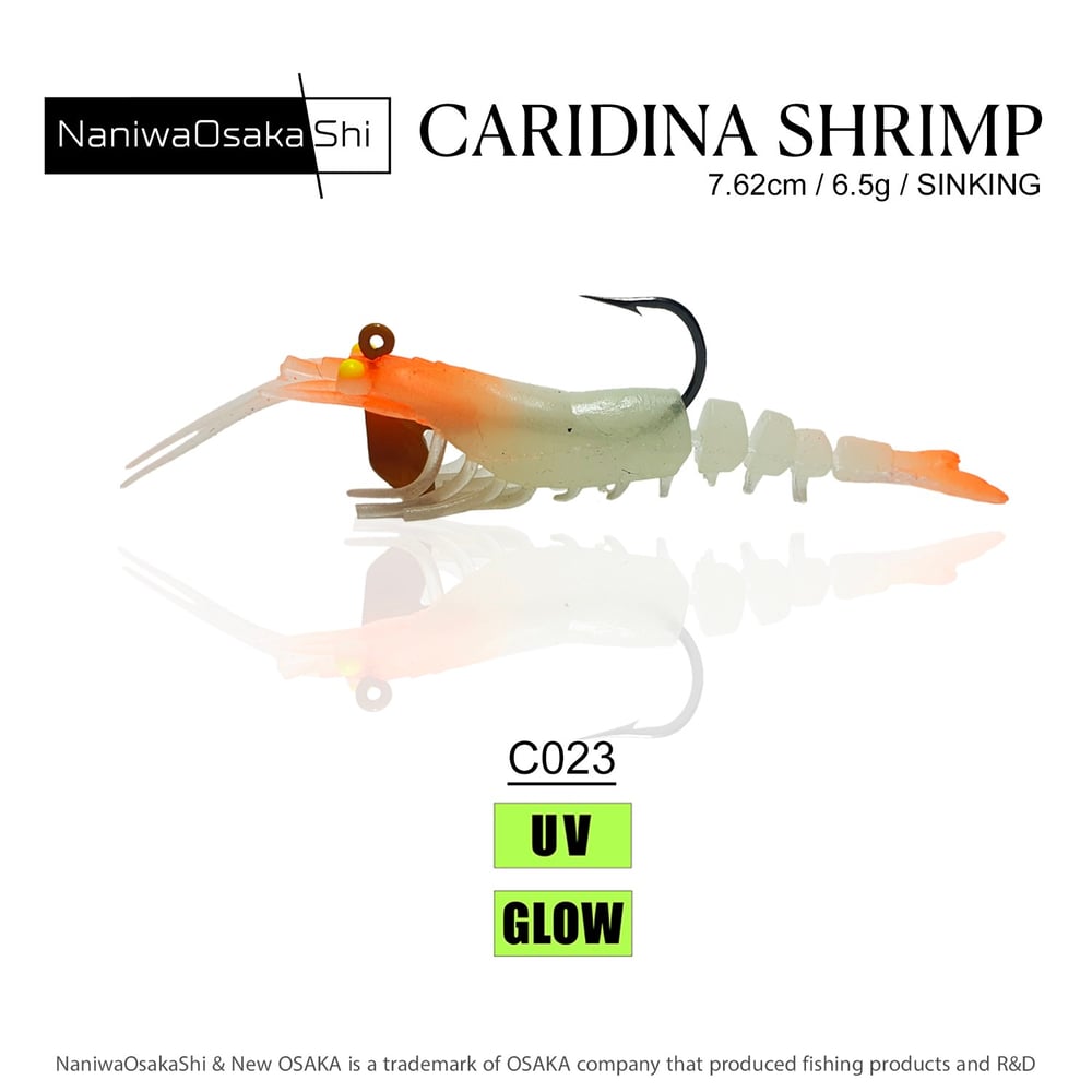 NANIWAOSAKASHI CARIDINA SHRIMP 7.62CM 6.5G KARİDES YEM