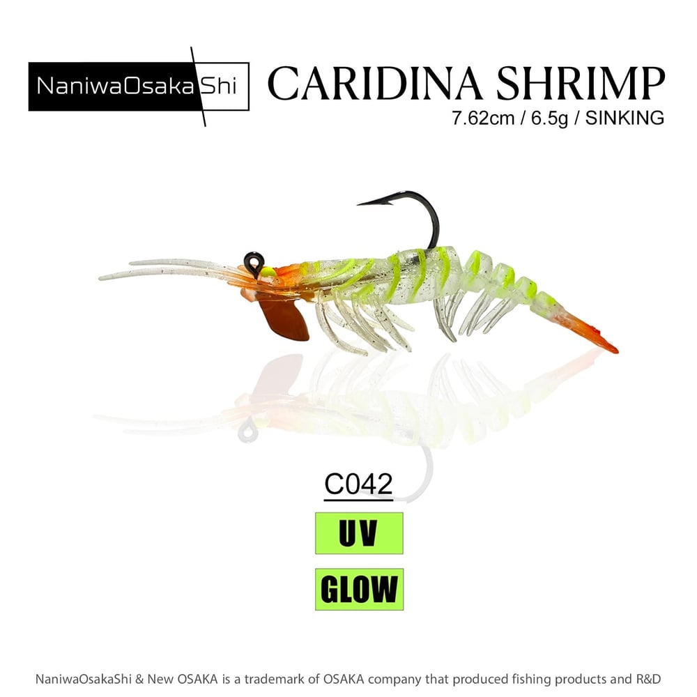 NANIWAOSAKASHI CARIDINA SHRIMP 7.62CM 6.5G KARİDES YEM