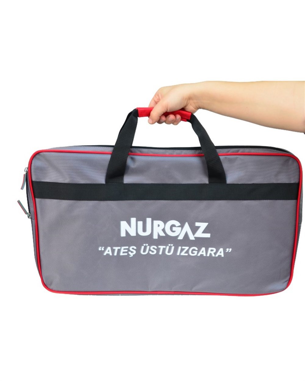 Nurgaz Ateş Üstü Büyük Izgara Çanta Hediyeli