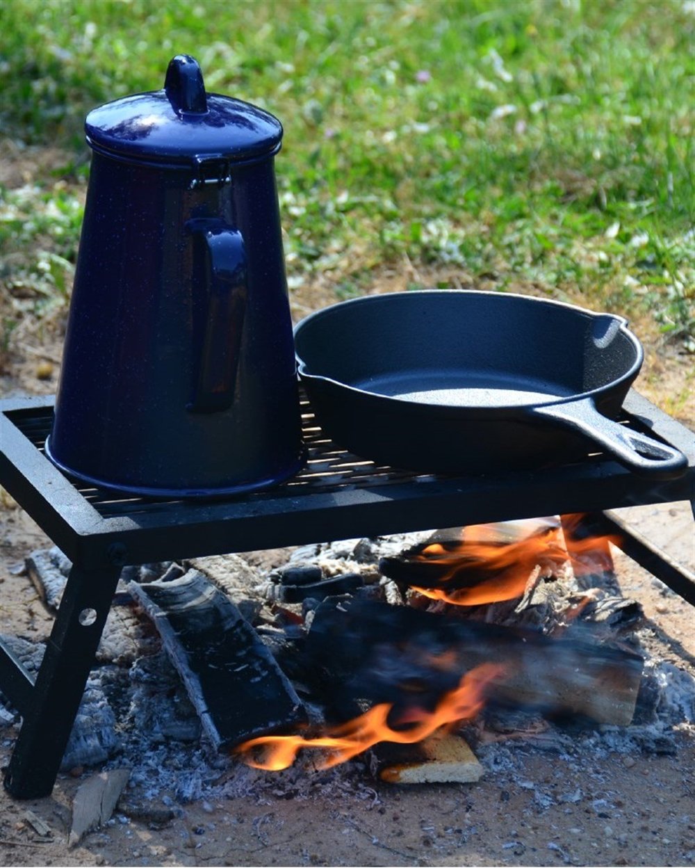 NURGAZ ATEŞ ÜSTÜ ORTA BOY IZGARA--ÇANTA HEDİYELİ