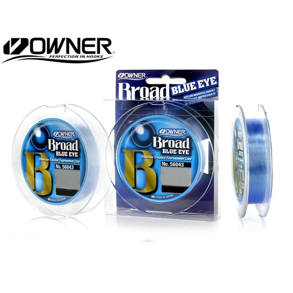 Owner Broad Blue Eye Spin Lrf 100MT Misina