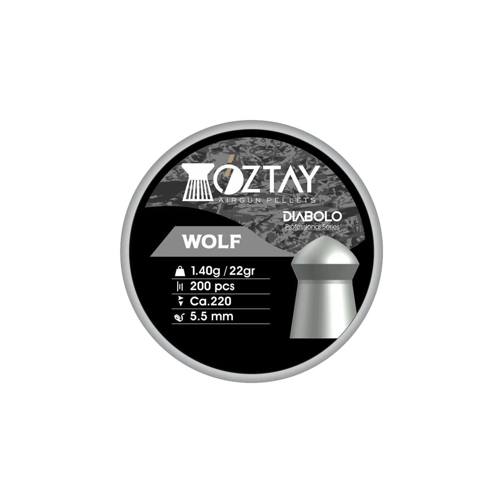 Öztay Diablo 5.5 mm Wolf Havalı Saçması 200 Pcs