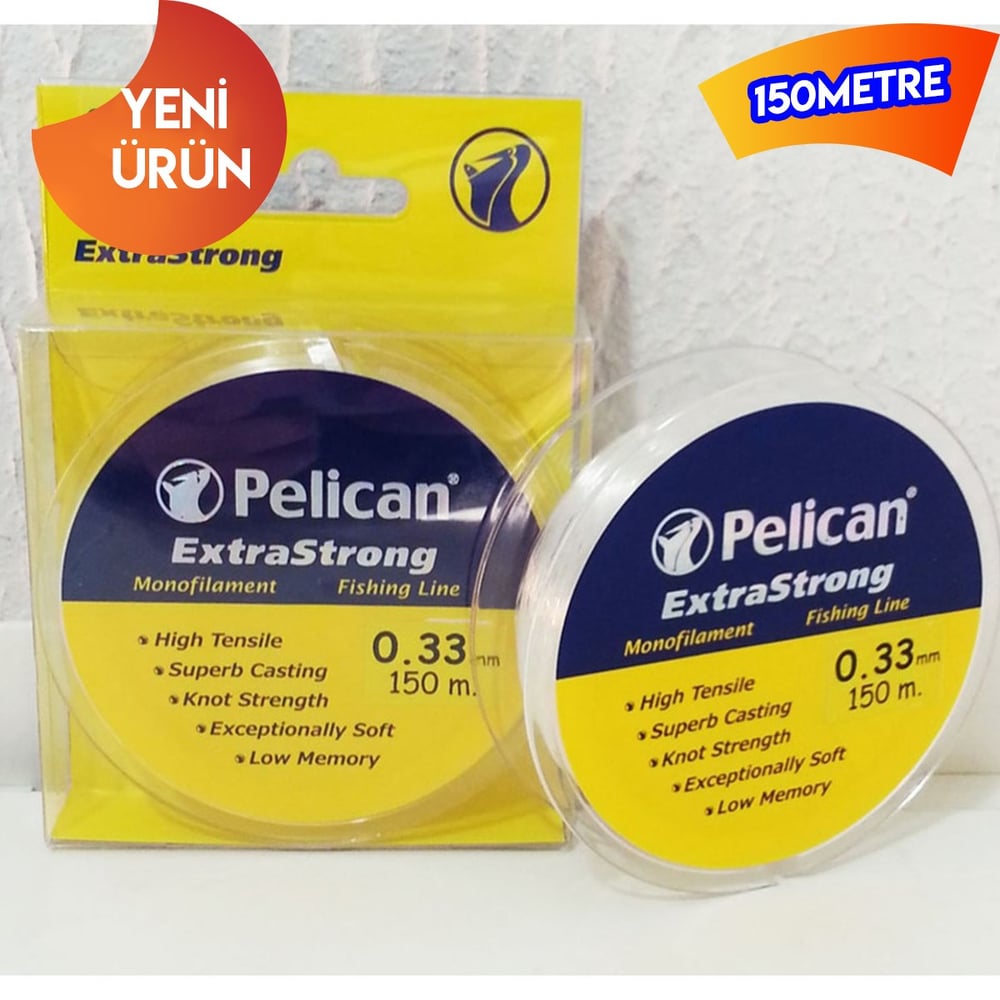 Pelican Extra Strong 150mt Beyaz Makara Misina