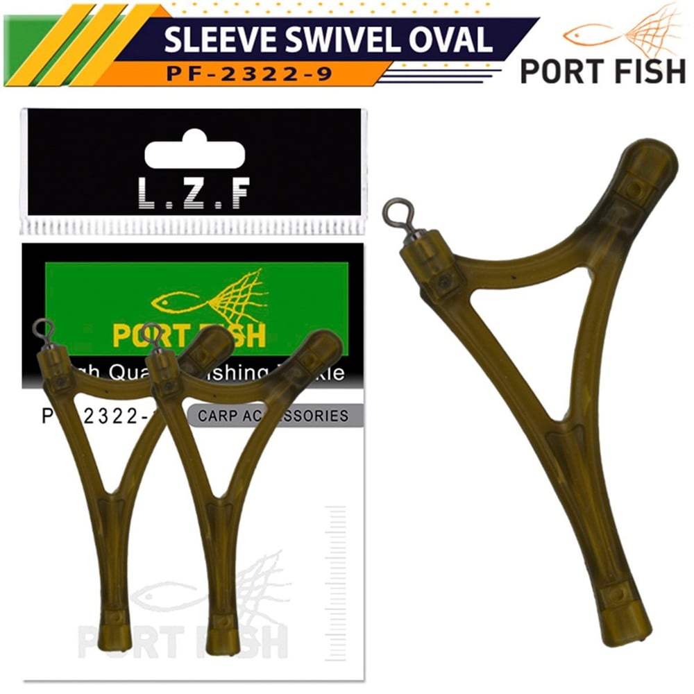 Portfish 2322-9 Sleeve Swivel Oval Takım Dirseği