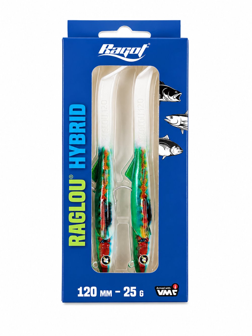 Ragot Raglou Hybrid Silikon Balık 120 Cm 25 Gr