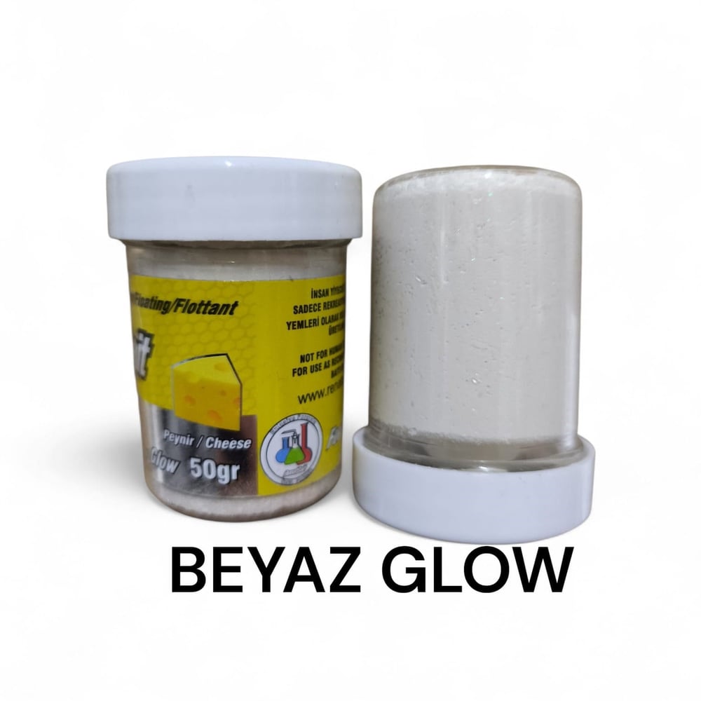 Renat Carp Bait Yeni Üretim Alabalık Hamuru Peynir Kokulu Yüzen 50 Gr - Beyaz Glow
