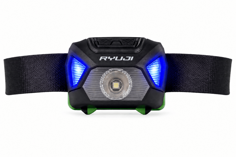 RYUJI 100 LUMEN BEYAZ+ UV KAFA FENERİ