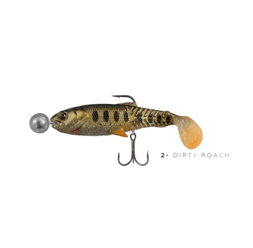 Ryujı Crafter Shad 8.5 Cm Silikon 3 Gr Jigheadli Üçlü Kancalı