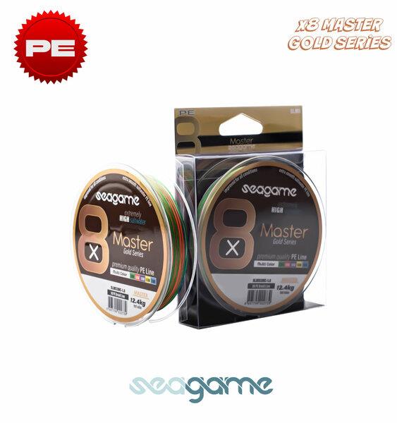 SEAGAME MASTER X8 PE 150M 0.16mm MULTI COLOR