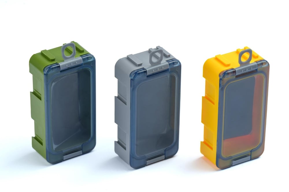 Shufa Mıknatıslı İğne & Klips Kutusu Gri