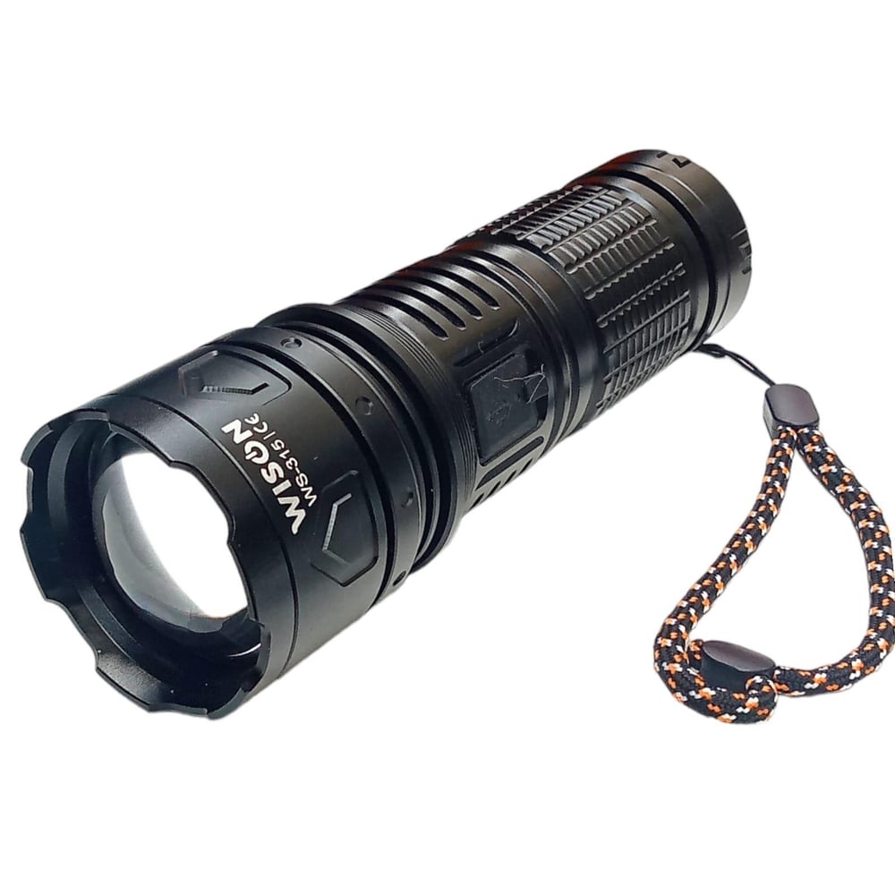 Wison WS-315 50W Profesyonel Zoomlu Avcı Feneri Yeniden Şarj Edilebilir 50W