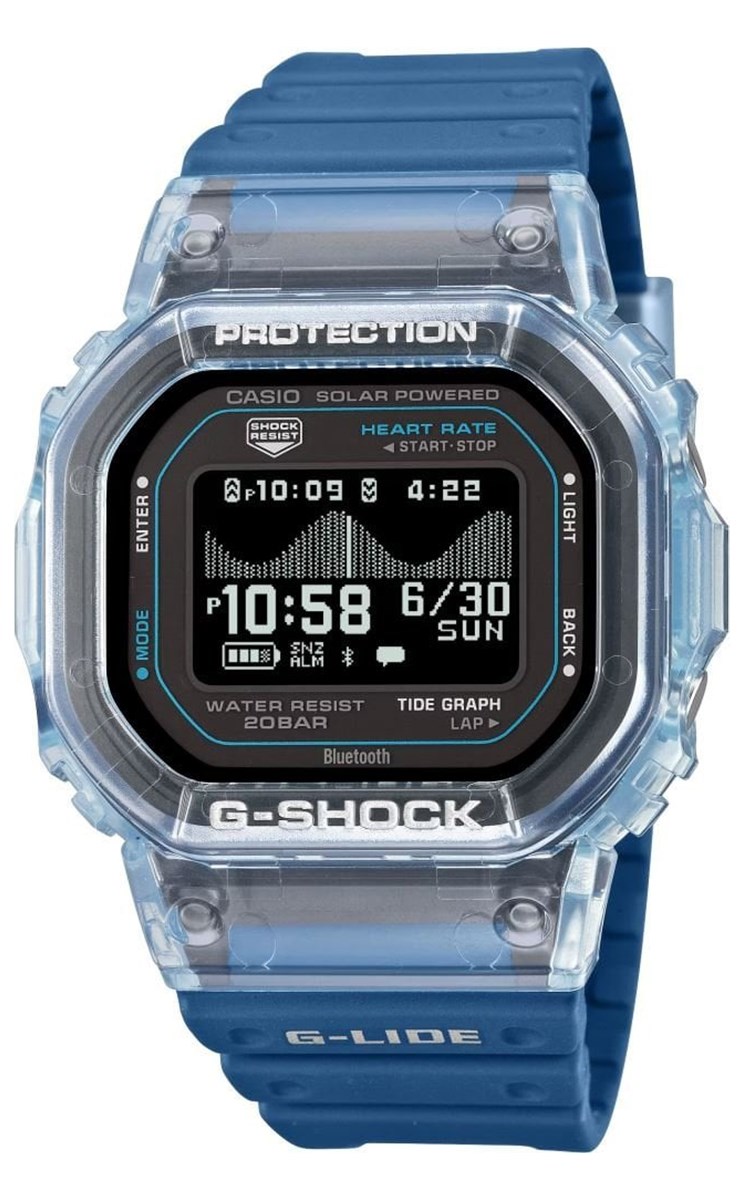 Casio G-Shock G-lide GBX-H5600-2DR Solar Erkek Kol Saati  
