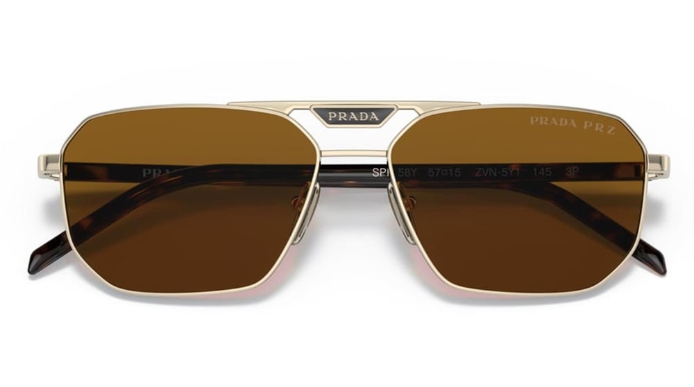 Prada SPR58Y ZVN5Y1 57 Polarize Erkek Güneş Gözlüğü